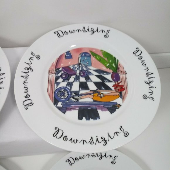Anne Ormsby House Of Prill 7 1/2" Plates Set Of 4 - Picture 7 of 15